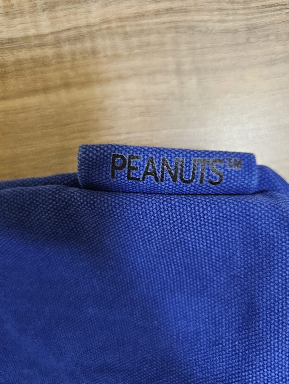 Zara Peanuts Blue Woodstock You Good? Tote/Shopper Bag - Picture 7 of 9